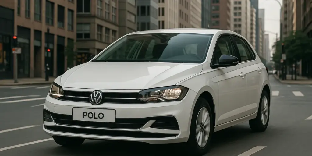 carro branco representando seguro polo tsi