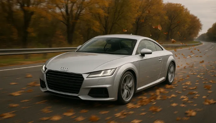 carro correndo representando como pagar menos no seguro do audi tt sem perder proteção