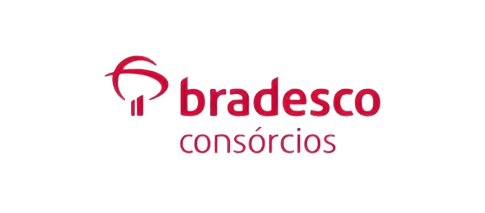 Logo da Bradesco Consórcios. Falando sobre os melhores consórcios de carros.
