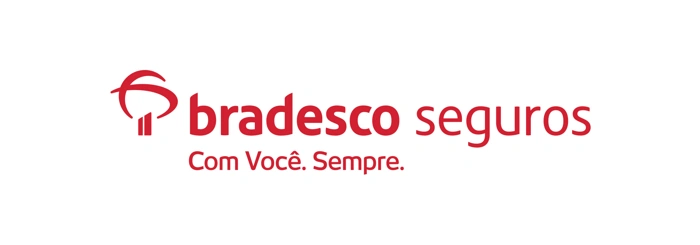 Logo da Bradesco Seguros. Falando sobre as melhores seguradoras de carro.