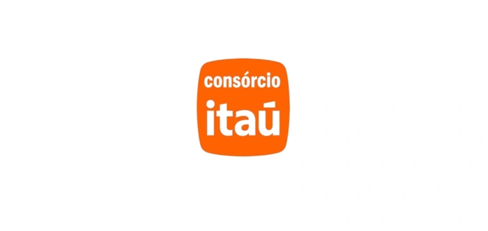 Logomarca Consórcio Itaú. Explicando qual melhor banco para fazer consórcio.