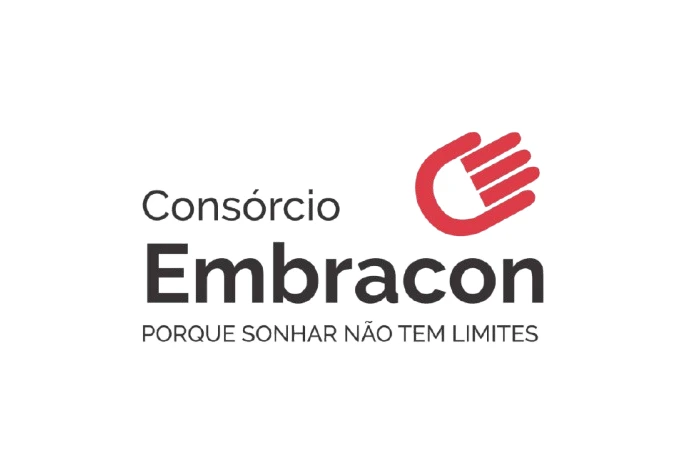 Logotipo do Consórcio Embracon. Falando sobre os melhores consórcios de carros.