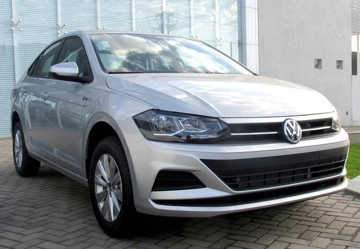 VW Virtus na cor prata. Explicando quanto custa o consórcio de um virtus.