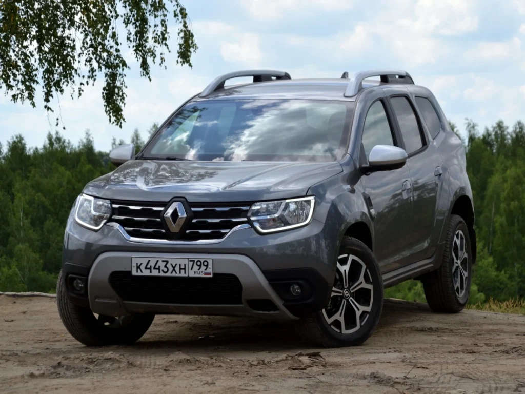 Renault Duster na cor cinza escuro. Falando sobre o seguro duster.