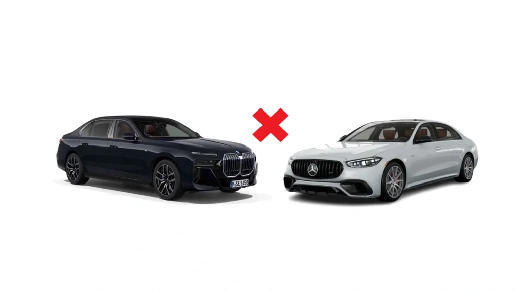 Embate entre BMW 7 Series e Mercedes-Benz S-Class. Falando sobre o comparativo bmw 7 series vs mercedes s class.